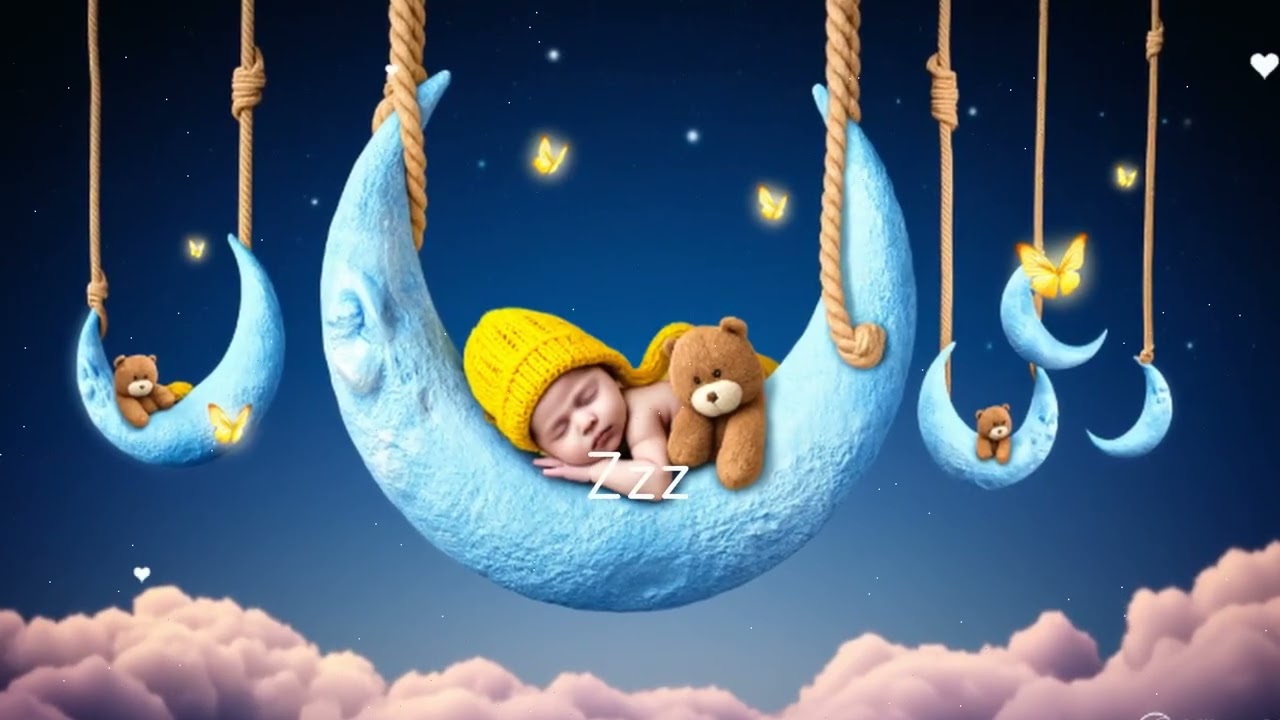 Baby Sleeps Instantly ❤️ Calm Night Rain with Soft Piano for Deep Rest