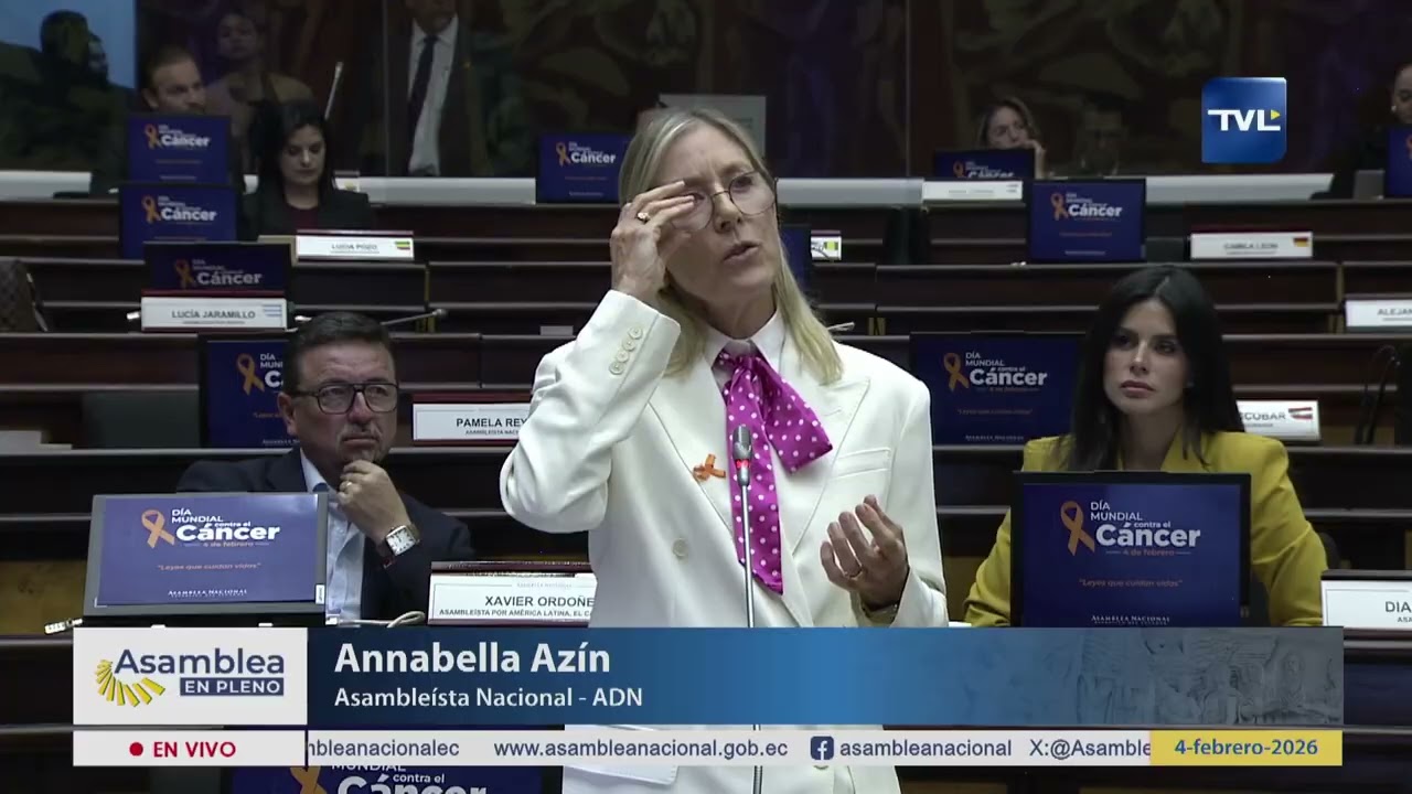 Asambleísta Annabella Azín - Sesión 066