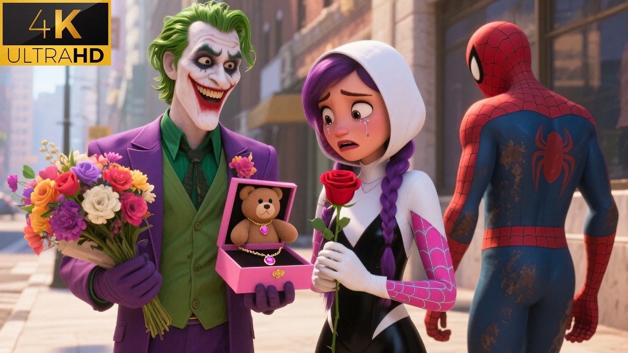 Too Poor to Speak! Spider-Man Loses Gwen as Joker Steps In With a Perfect Smile! | SpiderMan Tales