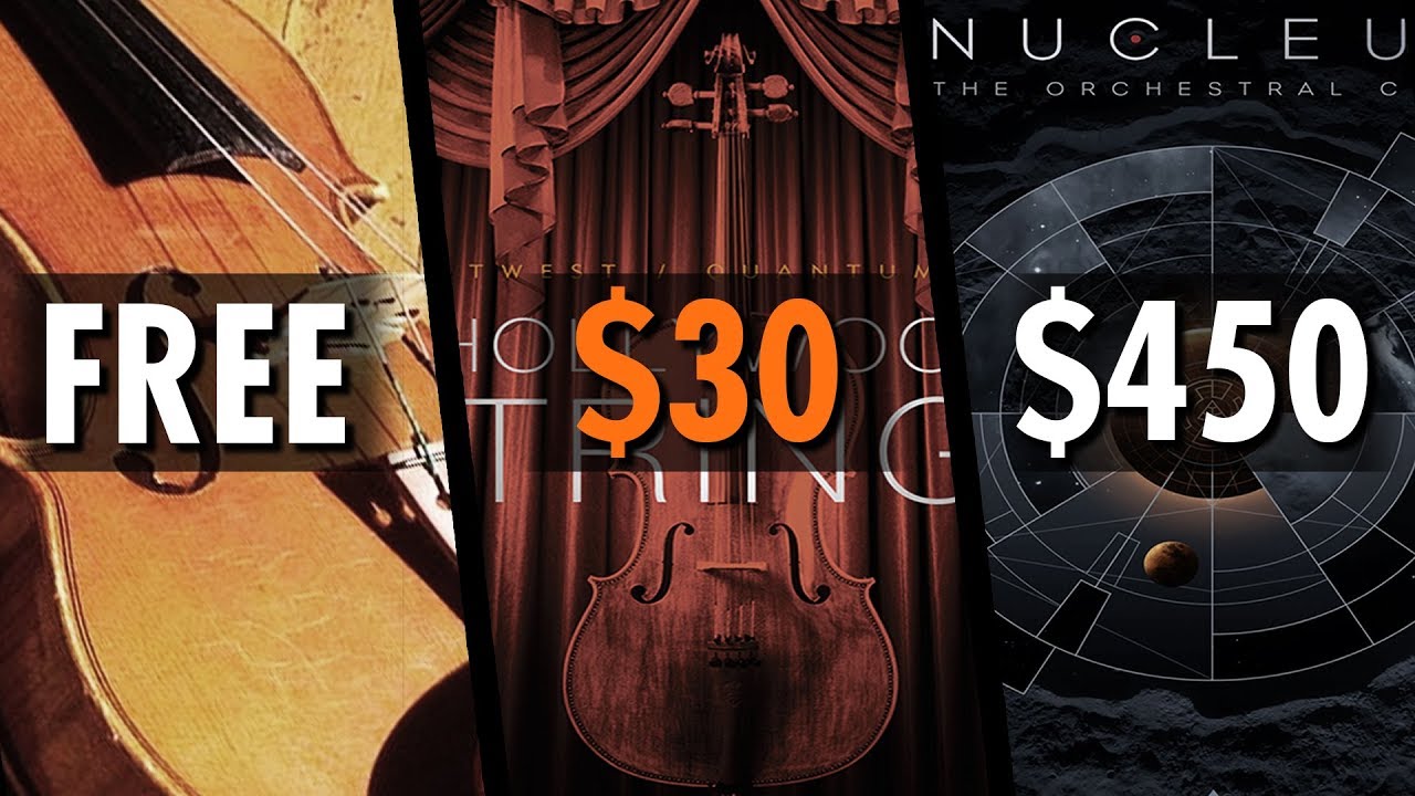 FREE vs $30 vs $450 Orchestra VST - 6 Sample Libraries Comparison