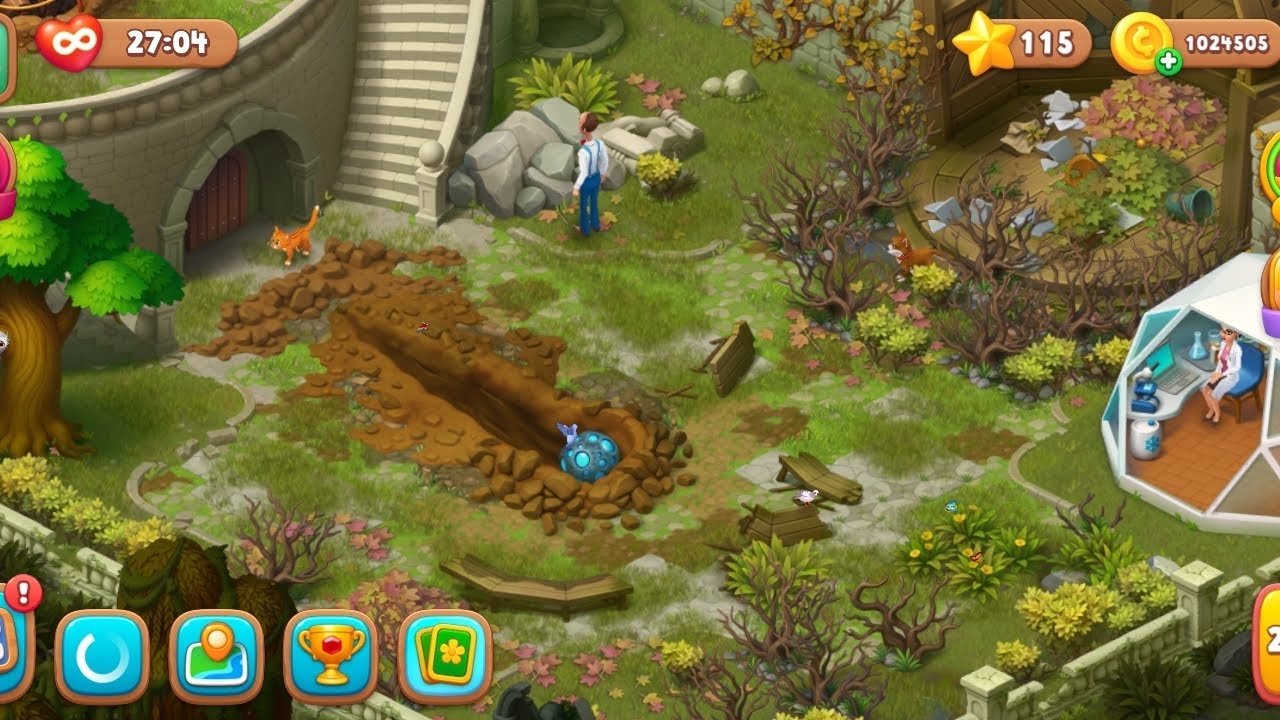 The Meteorite | Gardenscapes Gameplay Video 