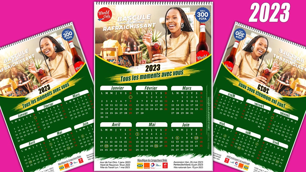 Tuto boy:  Comment faire un calendrier 2023 sur Photoshop (les bases de Photoshop)