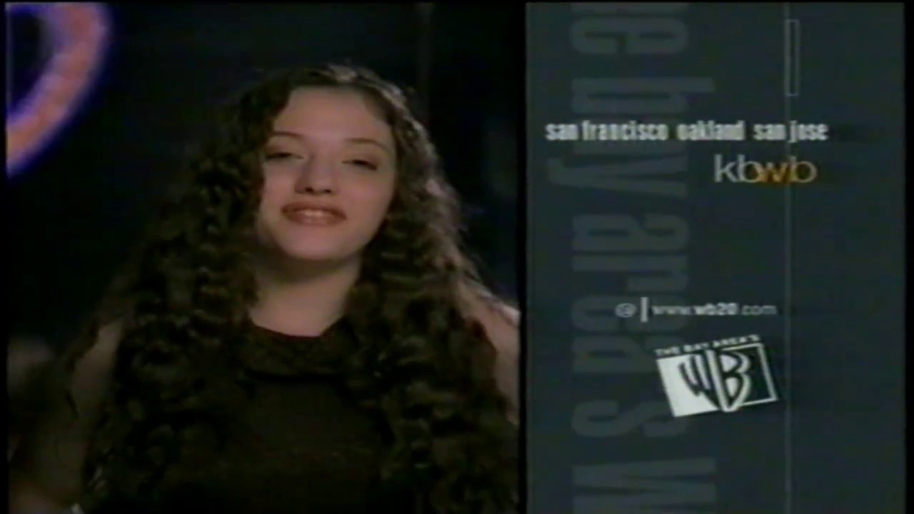 Kat Dennings Bay Area's The WB Promo TV Network Commercial