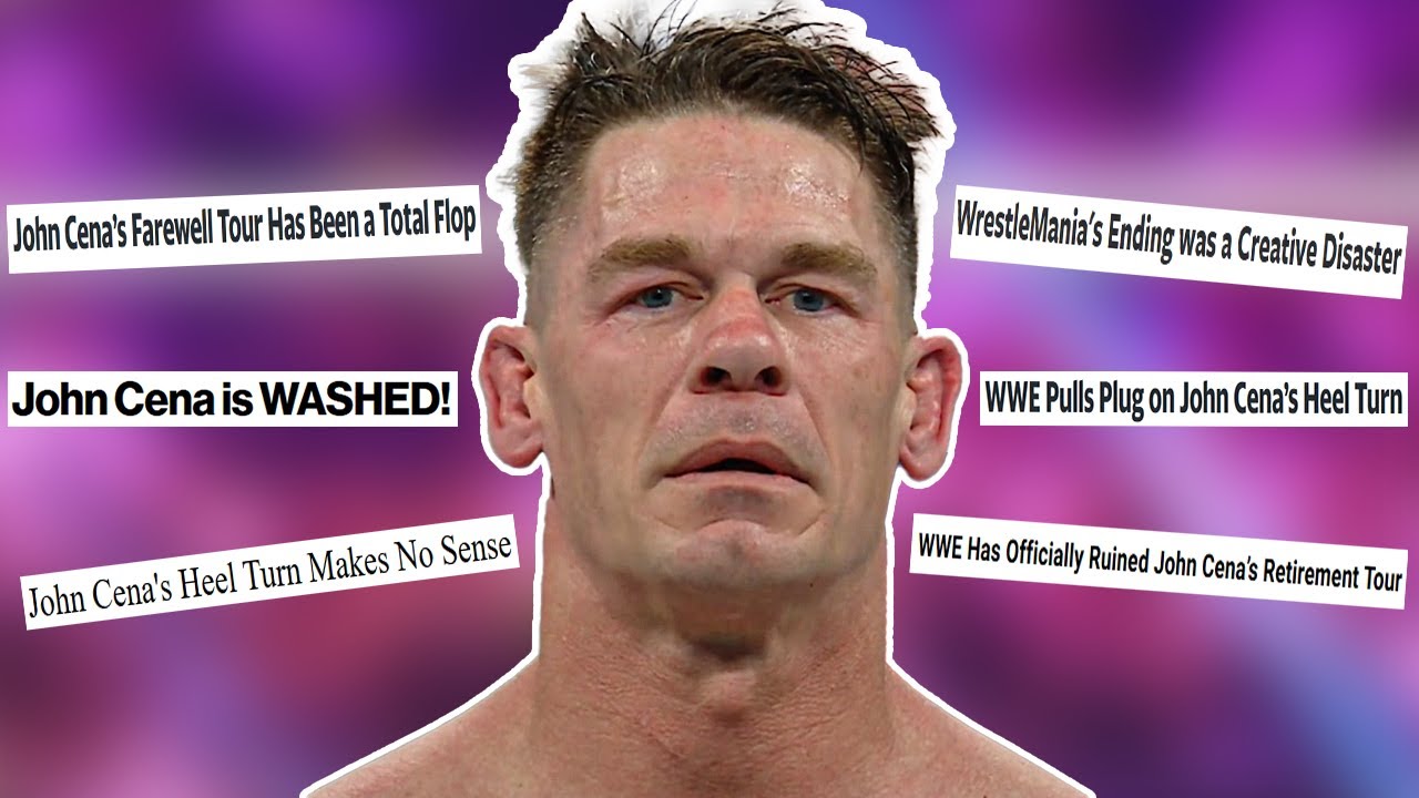 How the WWE RUINED John Cena's FAREWELL TOUR!
