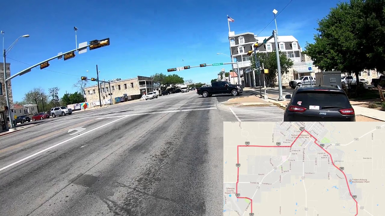 Bicycle Texas Comfort Fredericksburg loop