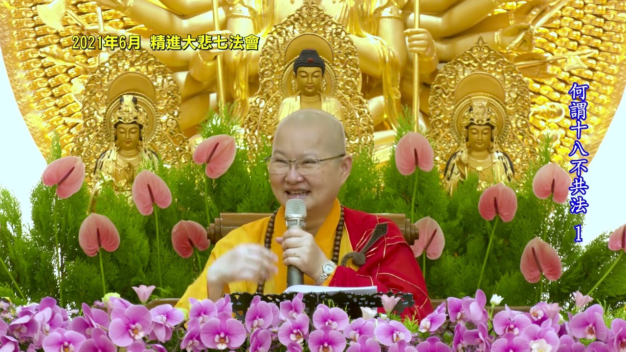 1/5 何謂 四無所畏 十八不共 四無礙智 (無字幕版)