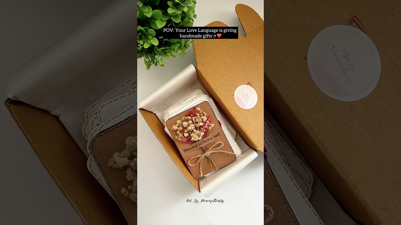 Handmade cards for your loved ones | easy gift card ideas #diy #craft #handmade #giftideas #couple
