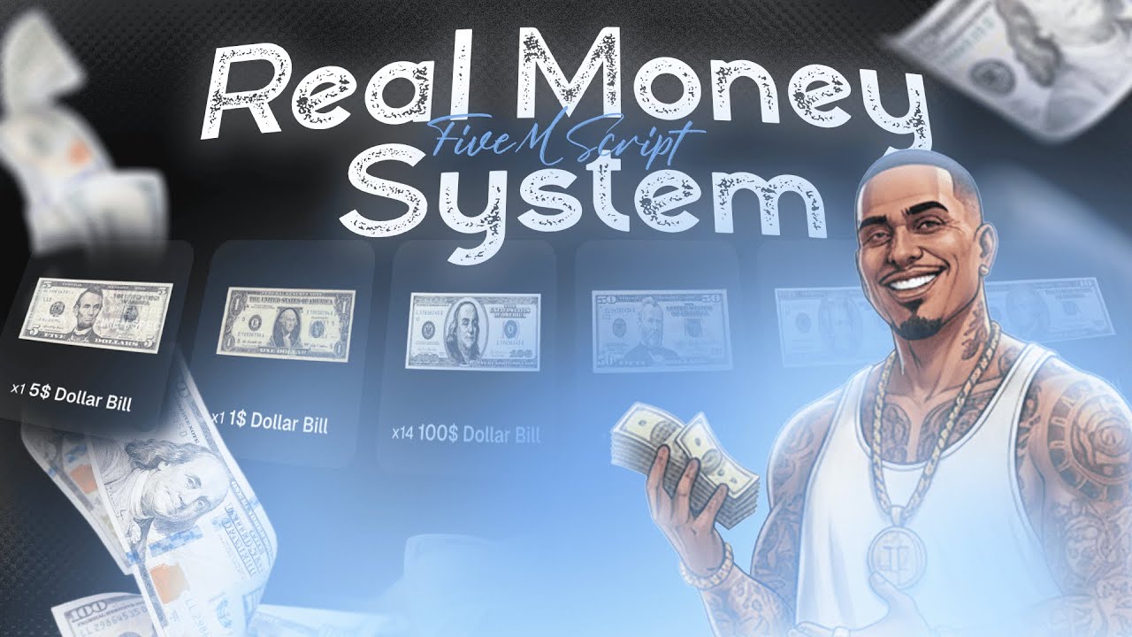 FiveM Real Money System – Physical Banknotes, Automatic Change and Realistic Economics | Jota Dev