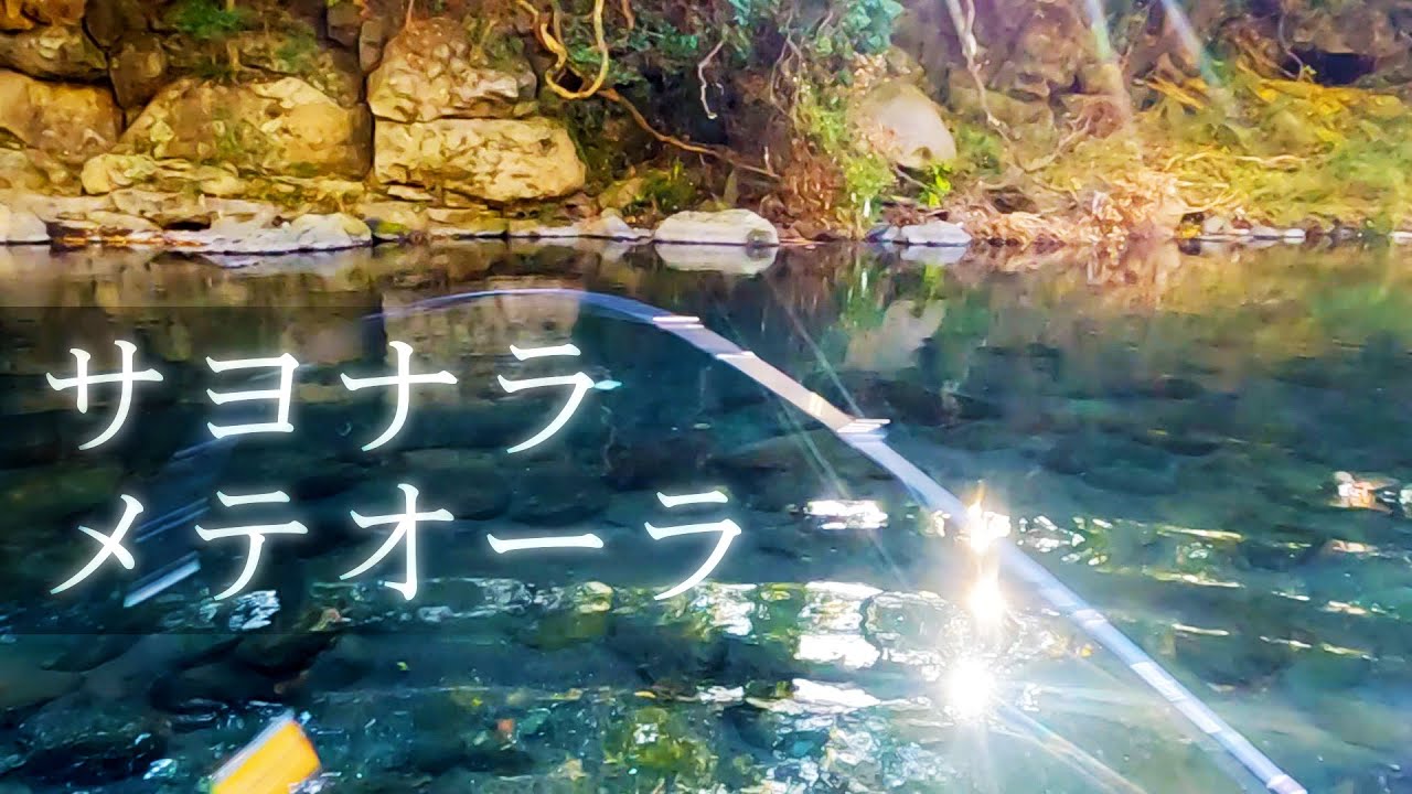 【渓流釣り】希少ルアー・メテオーラを2つ、巨ニジマスに持っていかれる【静岡・黄瀬川・冬季キャッチアンドリリース】