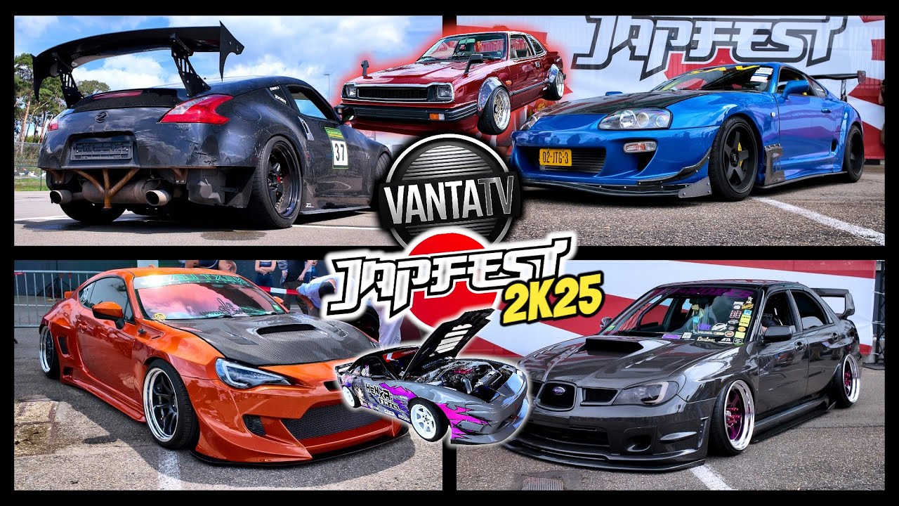 Japfest Belgium 2025 | WILD JDM Cars, Widebody Legends & F&F Heroes at Circuit Zolder!
