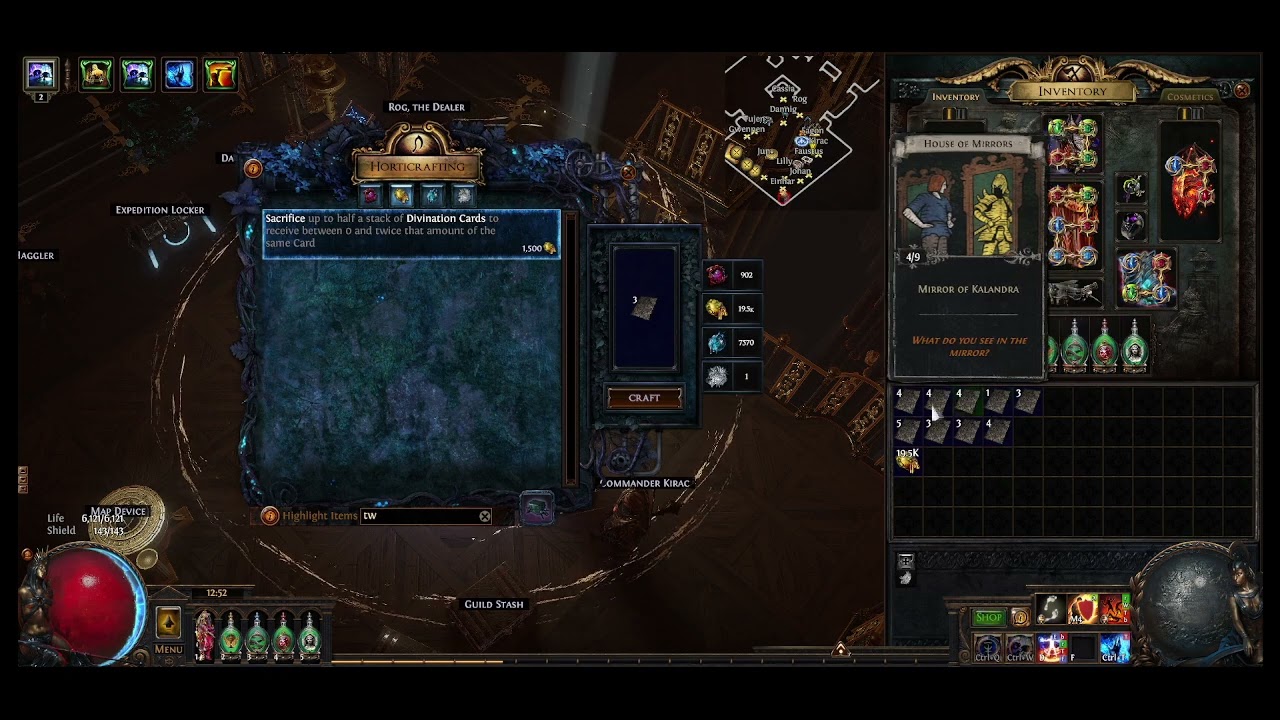 POE 3.26 House of Mirror Gamble