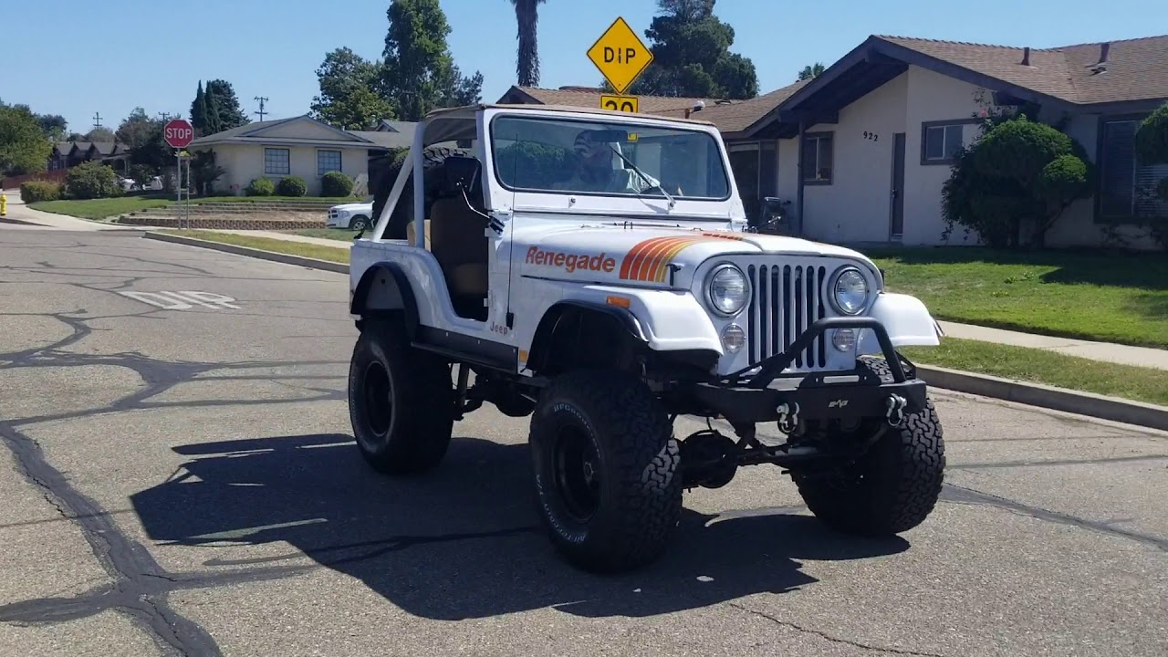1979 Jeep CJ5 first test drive after restoration!
