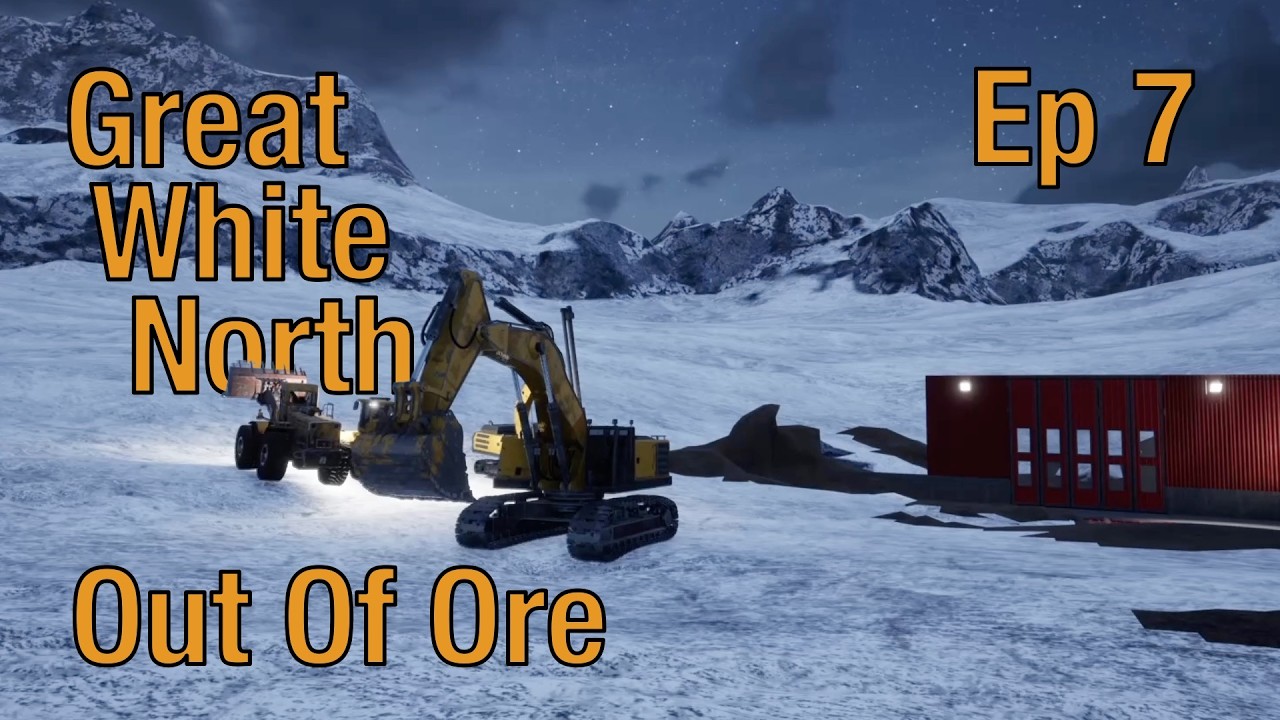 Excavating the new factory dump zone - Great White North Ep 7 - Out Of Ore