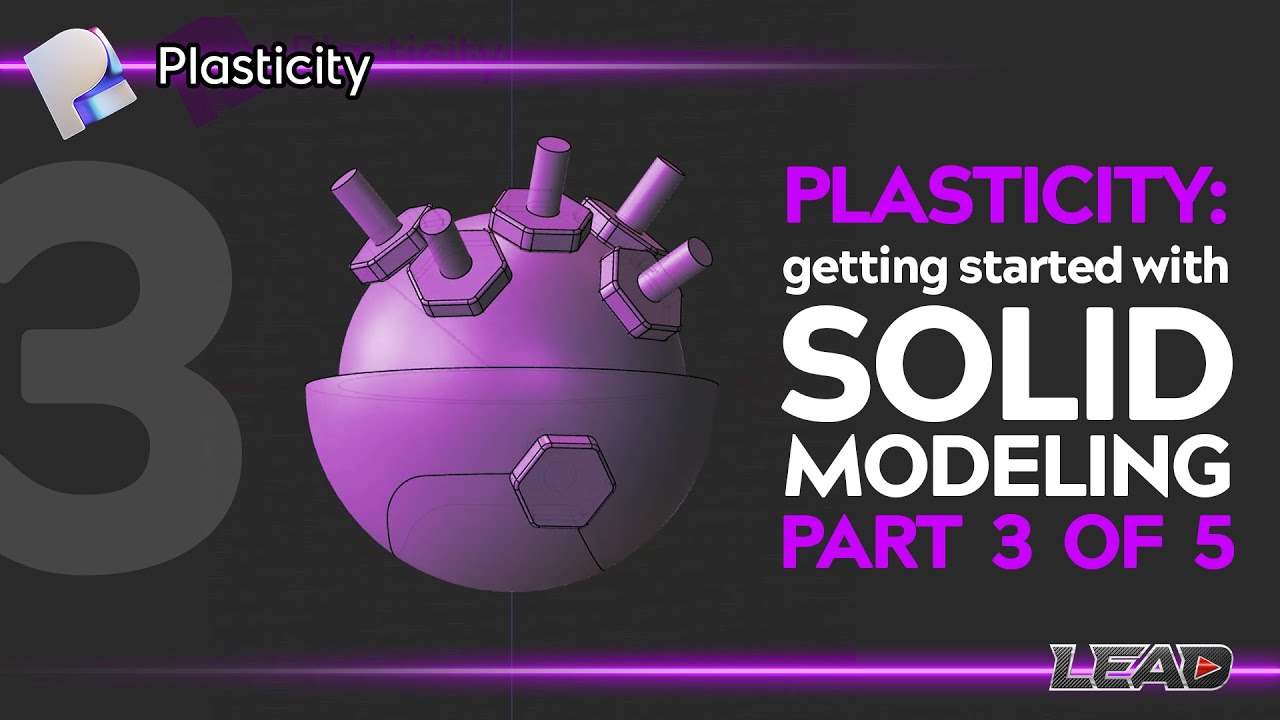 Getting Started with Plasticity Solid Modeling | Beginner How To| Episode 3 | Patterns and Duplicate