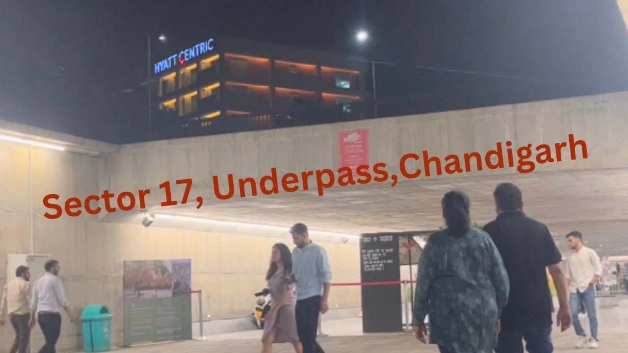 Sector 17 Underpass | Way to Rose Garden | A Creative place in Chandigarh @Aju96