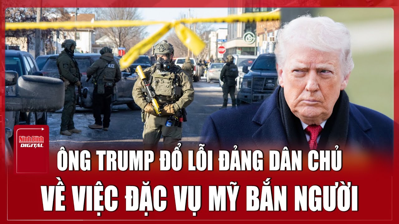 Biểu tình Mỹ: Ông Trump đổ lỗi cho đảng Dân chủ về việc đặc vụ Mỹ bắn tử vong người dân