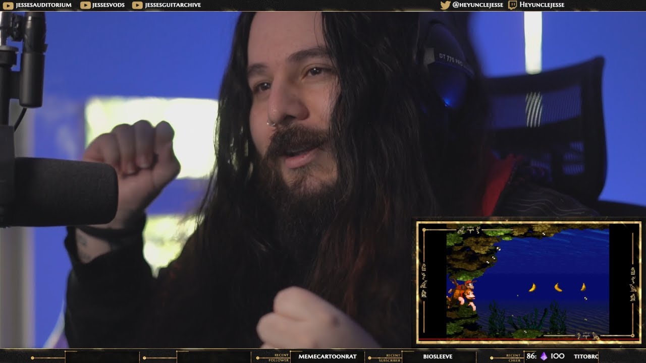 Donkey Kong Country — Водная атмосфера | Реакция на музыку из видеоигр!
