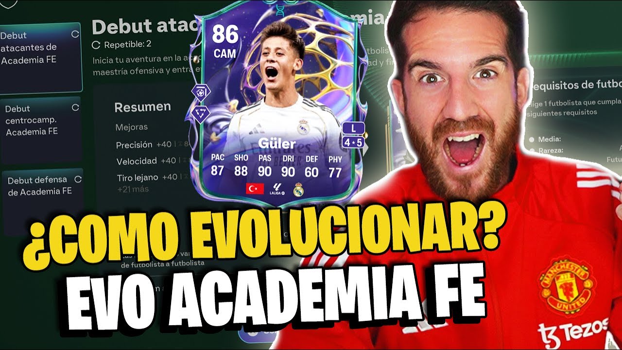 MEJORES OPCIONES de EVO ACADEMIA DE FUTURAS ESTRELLAS en FC 26 &iquest;C&oacute;mo hacerla? ⭐ FS Academy debut