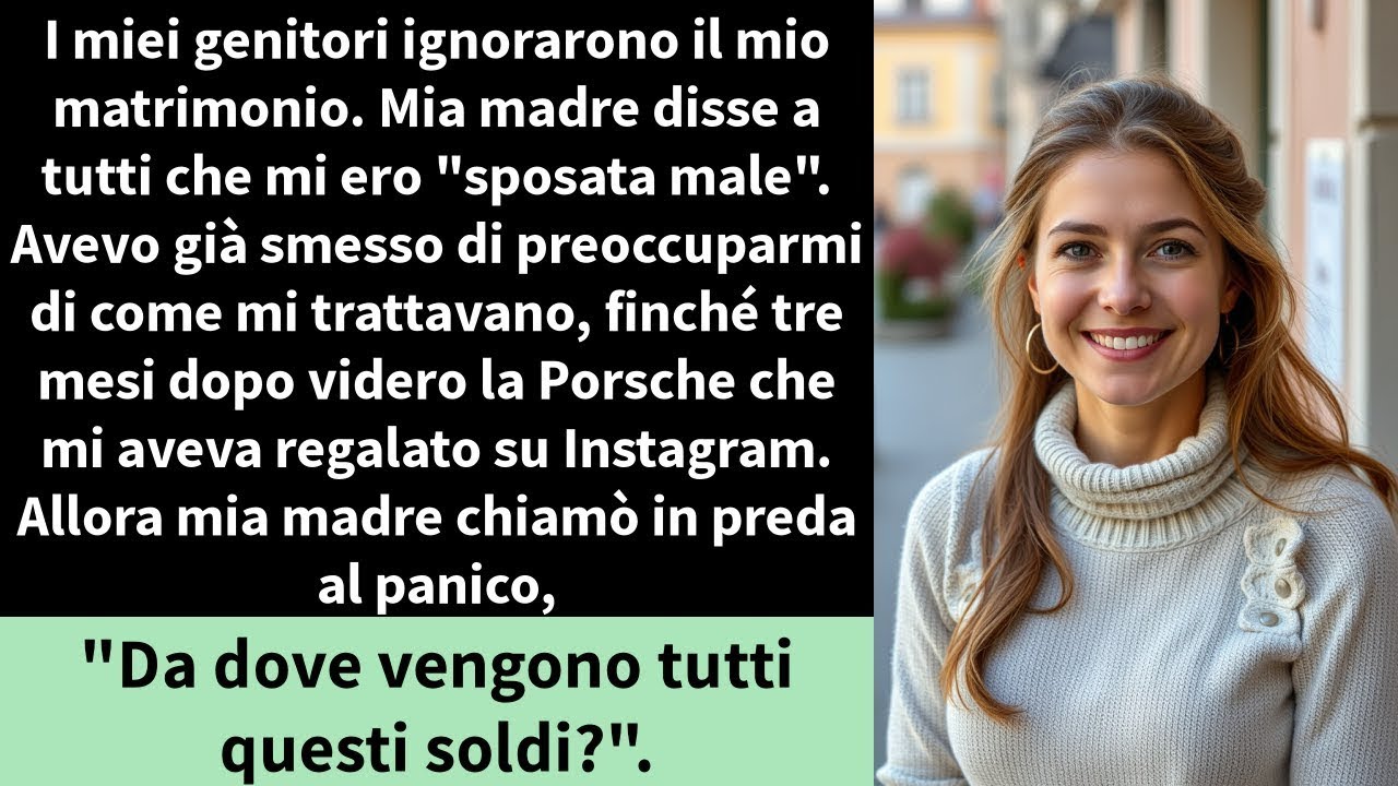 I miei genitori ignorarono il mio matrimonio. Mia madre disse a tutti che mi ero 