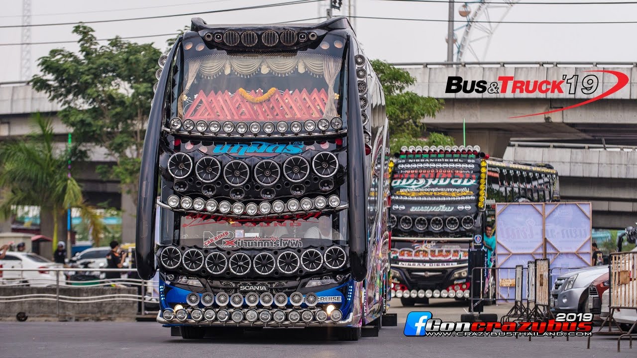 นฤมิตร มาแล้ว!!  ตามมาด้วยรถบัสสวยๆเข้างาน Thailand Tour Theque & Truck Light Show 2019