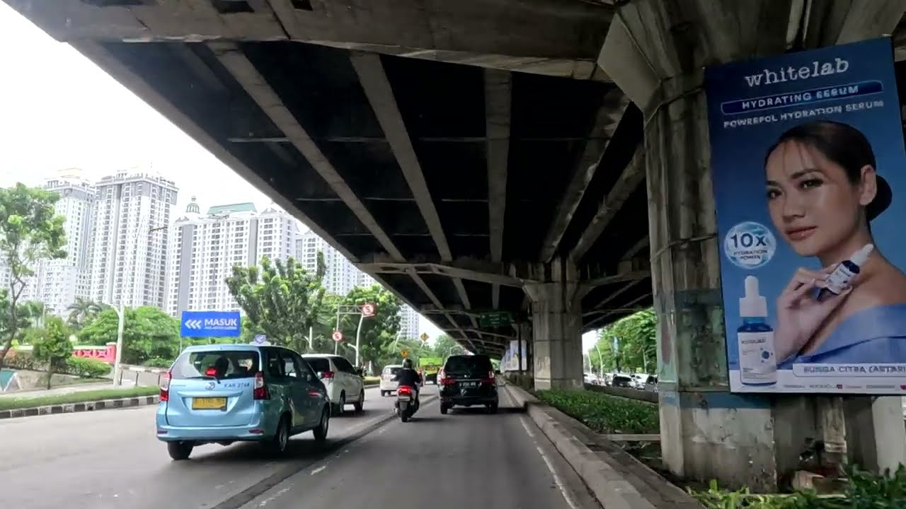 From Sunter To Kelapa Gading Via danau Sunter, Arthagading MOI Mall Off Indonesia