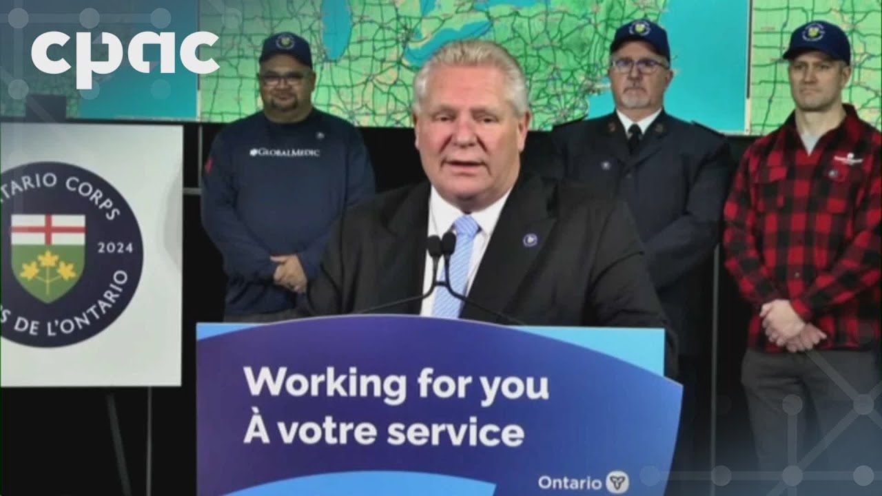Doug Ford announces creation of Ontario Corps &ndash; December 13, 2024