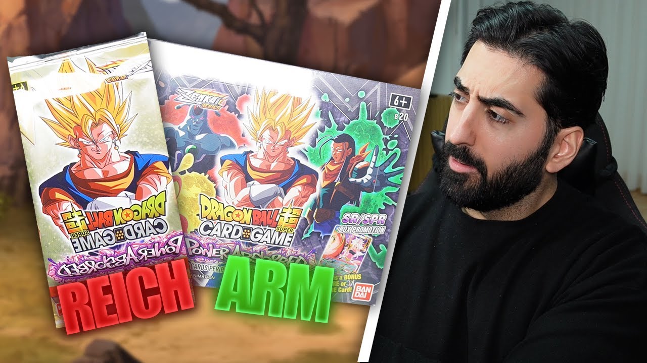 Reich vs. Arm: Dragon Ball Super Card Game Power Absorbed Display & Collector's Booster Opening
