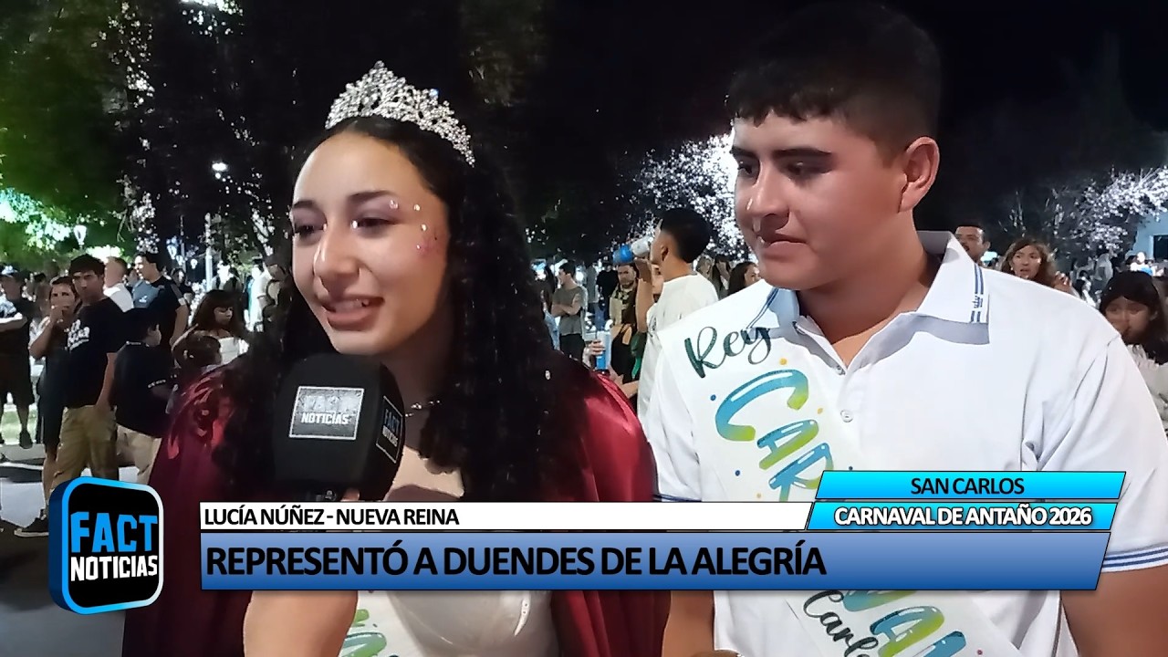 Lucía Núñez y Juan Molina son los nuevos reyes del Carnaval de Antaño 2026 de San Carlos