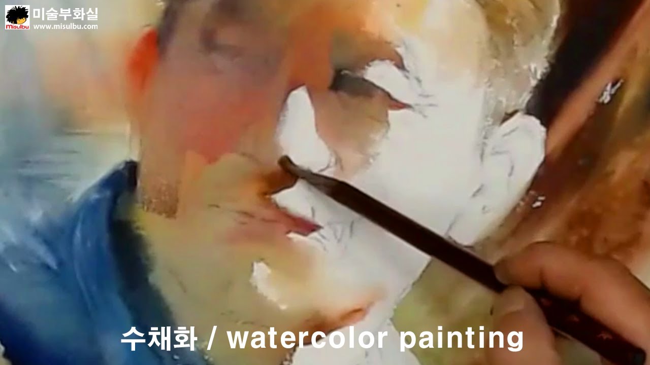 어느 날/one day/Watercolor painting/미술부화실/水彩画/水彩畫