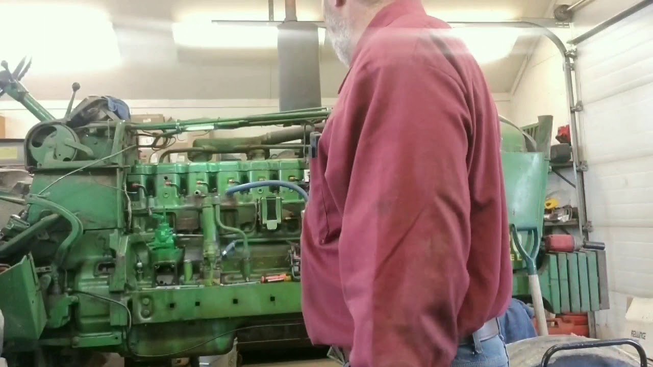 John deere 4020 overhaul part ten injection pump