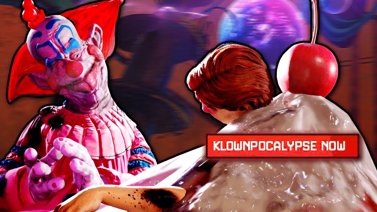 Surviving with 1HP Against Killer Klown From Outer Space