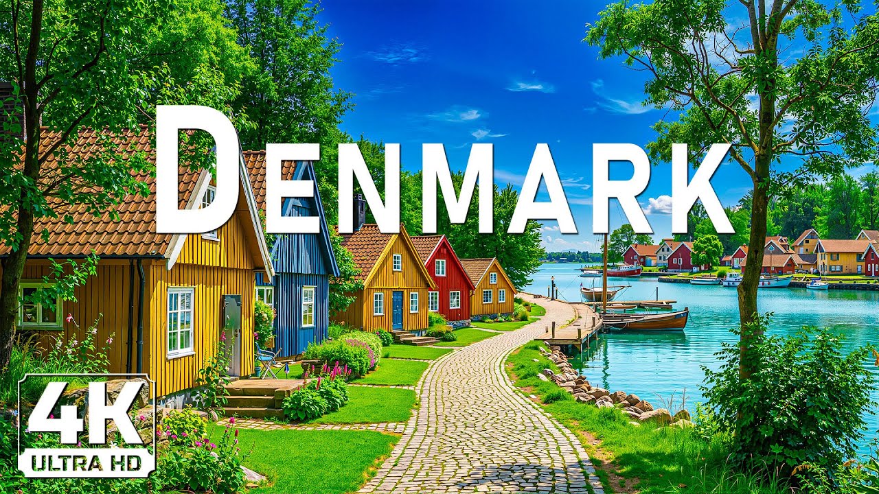 Denmark in 4K | Coastal Landscapes, Historic Castles & Peaceful Nordic Ambience