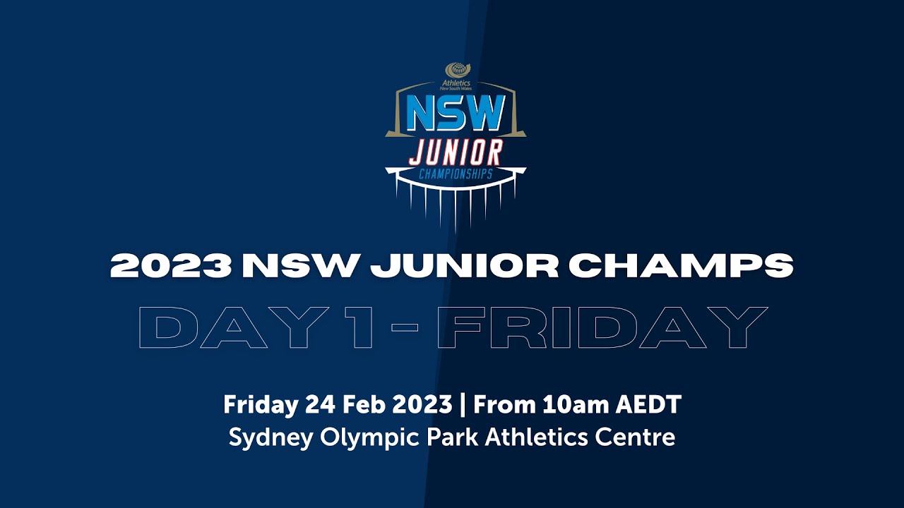 Athletics NSW Junior Champs Day 1