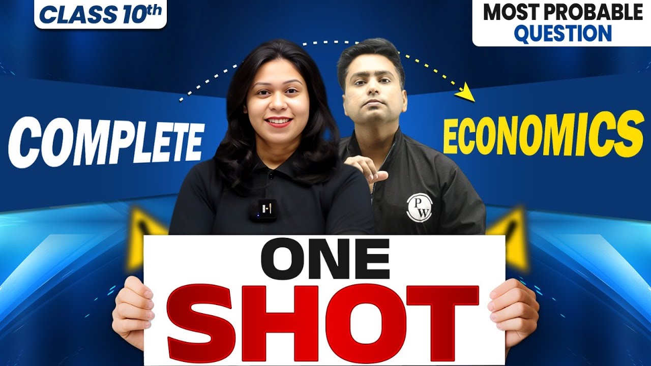 ICSE Class 10 Complete ECONOMICS in One Shot | MAHA MARATHON | Theory + Pyqs