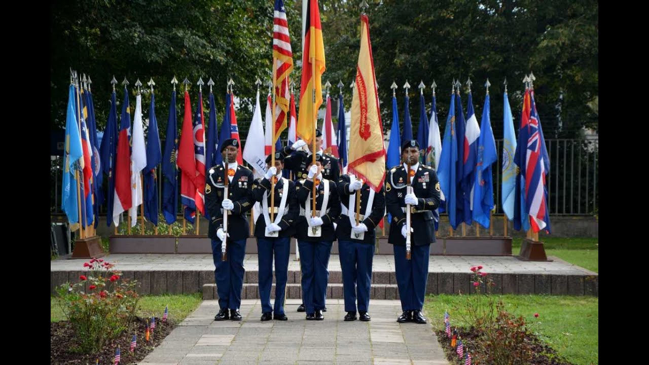 Letzter Fahnenappell der Amerikaner in Schweinfurt