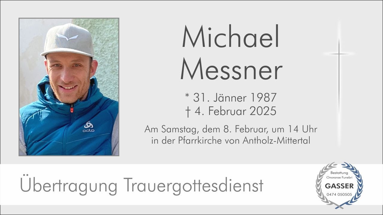 Trauerfeier Michael Messner