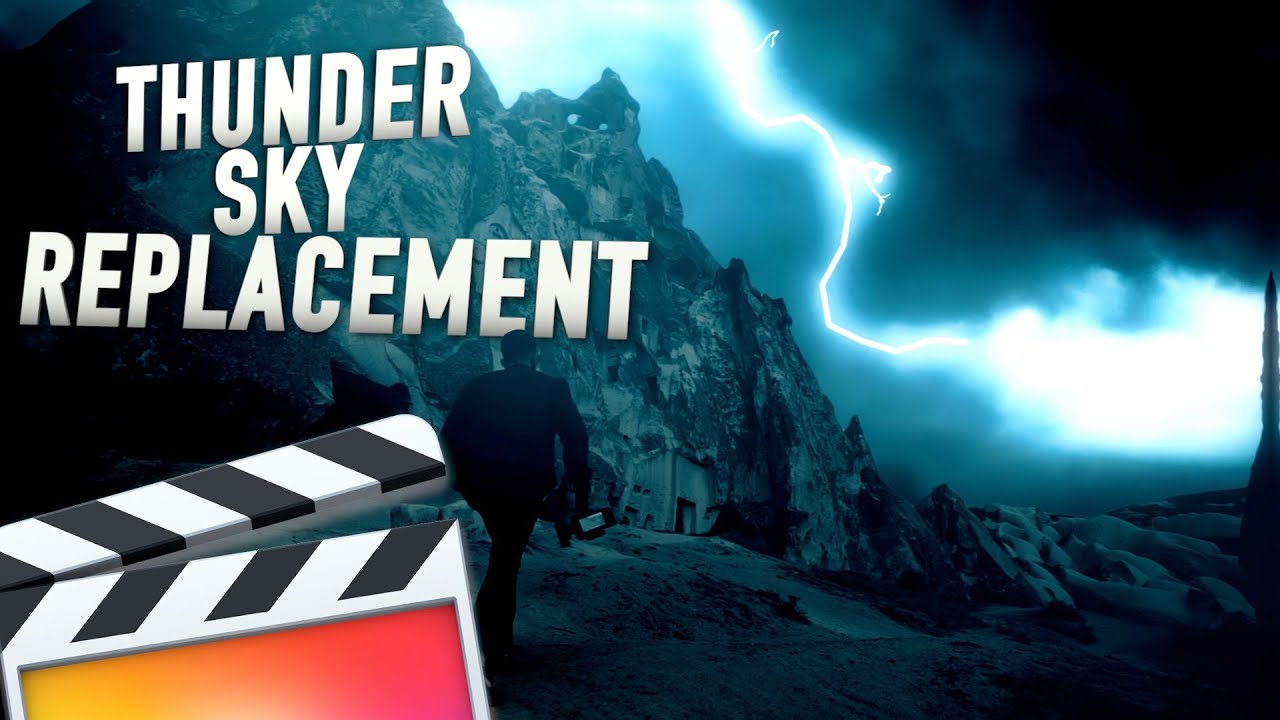 THUNDER STORM SKY REPLACEMENT TUTORIAL - FINAL CUT PRO