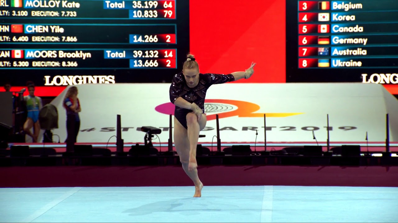 Ellie Black - Floor - Stuttgart 2019 - World Championships