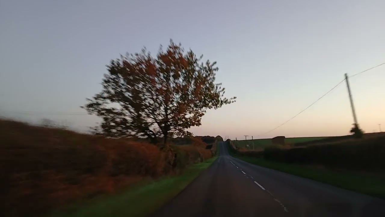 Dashcam burbage to shepshed October 26th 2025 video 2