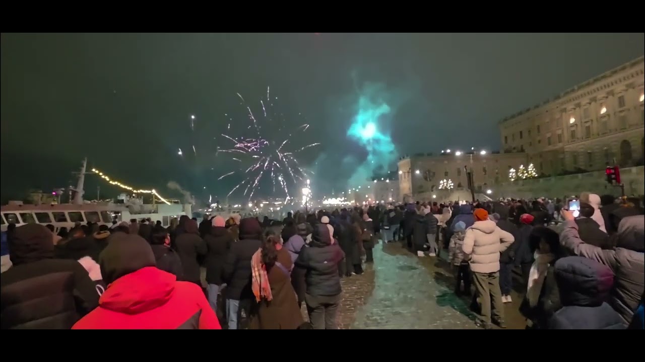 حفلة رأس السنة في المملكة السويدية 2026
