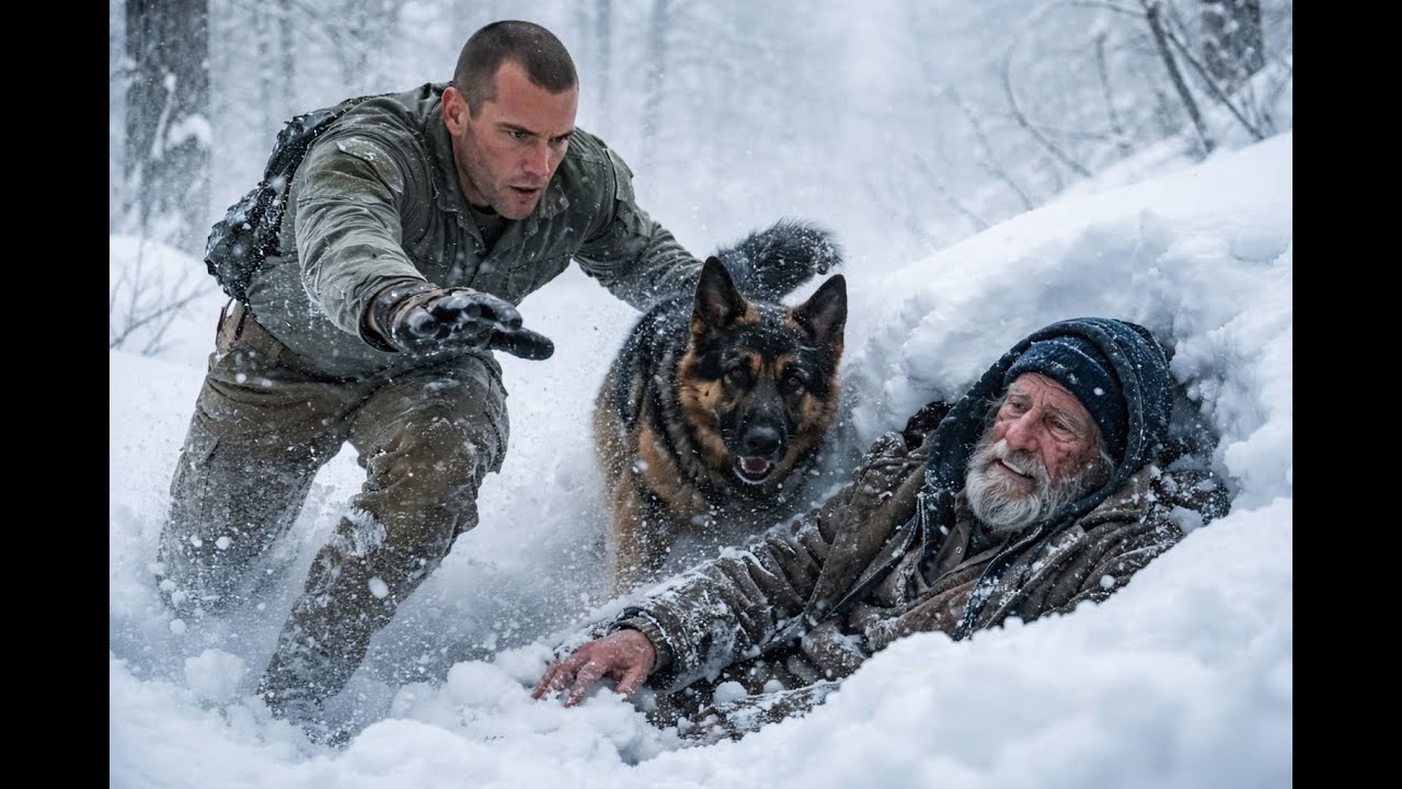 A Navy SEAL Trusted a Dog’s Instinct in a Blizzard — It Saved a Homeless Man