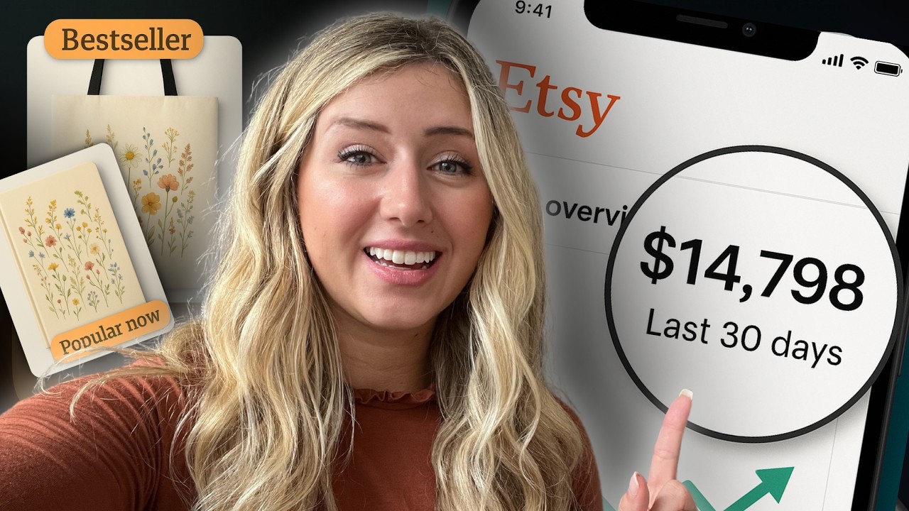 What to Sell on Etsy ($10K/m Shop Ideas)