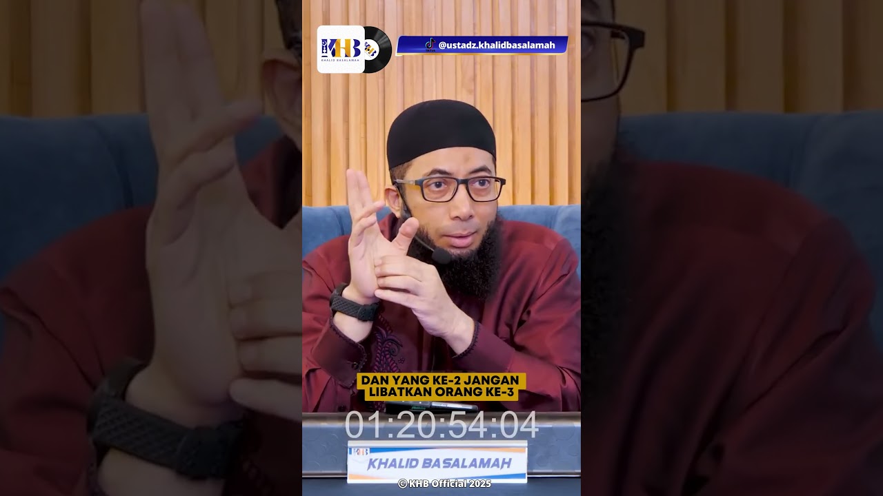 LAKUKAN INI, SAAT ADA MASALAH RUMAH TANGGA - KHALID BASALAMAH
