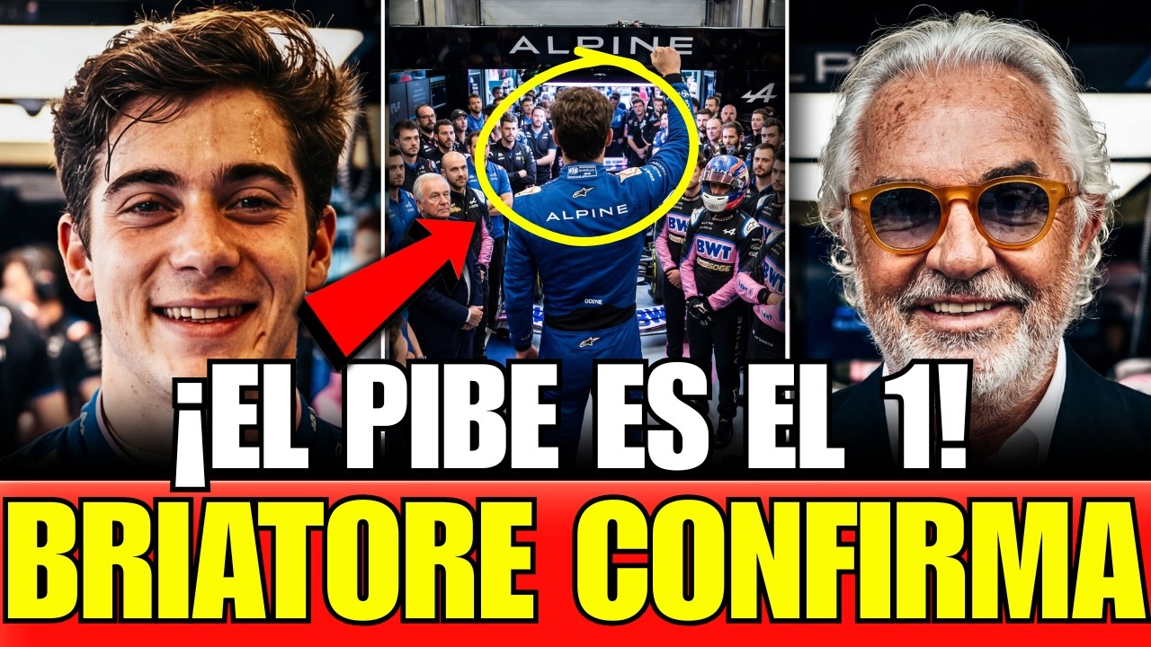 ¡Franco COLAPINTO es el LIDER en Alpine! BRIATORE lo CONFIRMA tras el INCREIBLE DISCURSO!