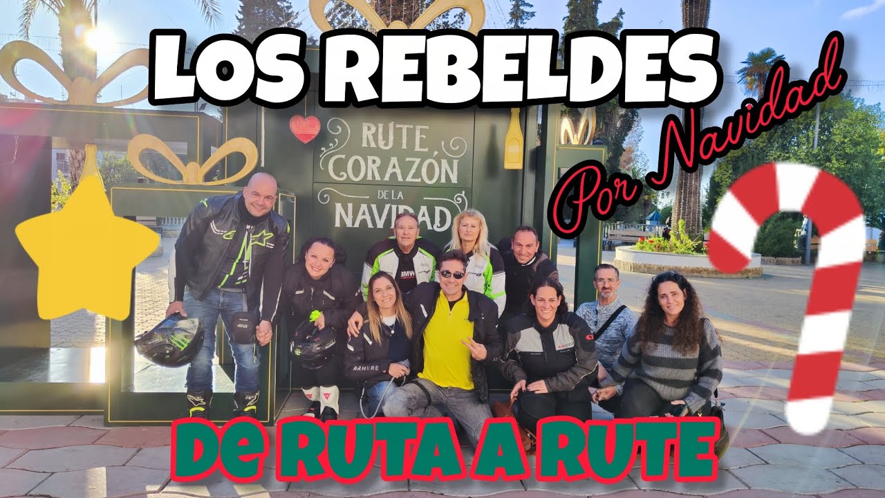 PEÑA MOTERA LOS REBELDES DE RUTA A RUTE POR NAVIDAD