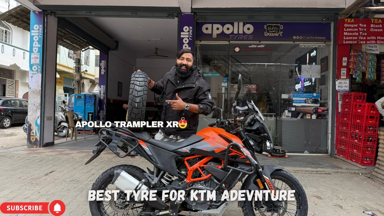 Finally Upgraded My KTM Adventure 390 Tyres😍 | Apollo Trampler XR | Dailyvlogs