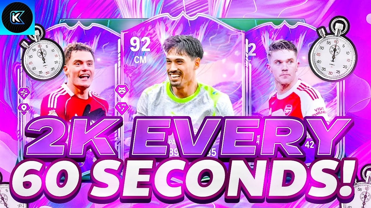 О боже! 2K каждые 60 секунд! EAFC 26: лучший метод торговли (фильтры для снайперской торговли и п...