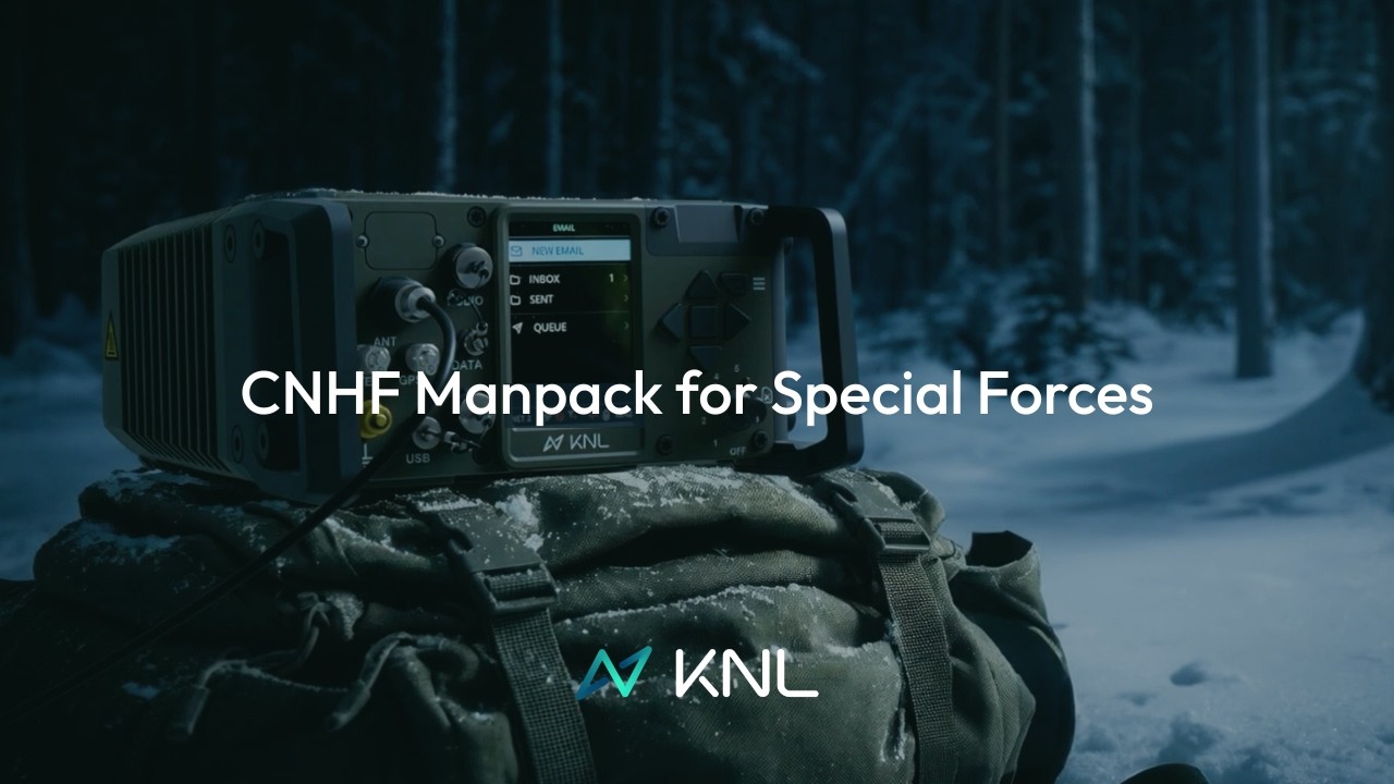 CNHF Manpack for Special Forces | Resilient tactical communications