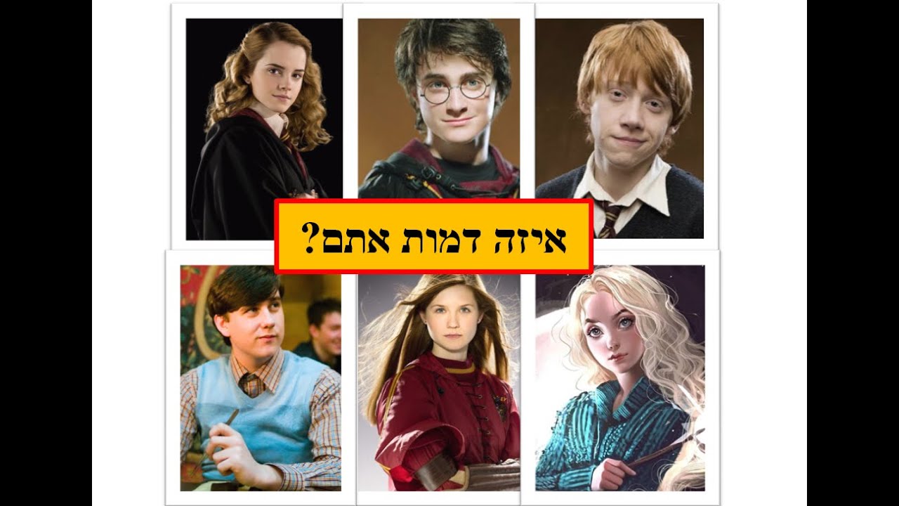 איזה דמות אתם מהארי פוטר?
