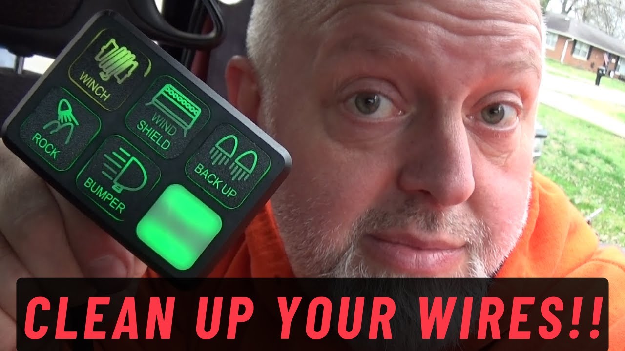 6 Gang Switch Panel Install - 10x Faster & Easier!